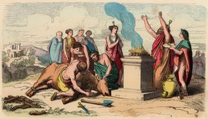 Grécia Antiga : Ritual Bull Sacrifice - Grécia na época dos reis