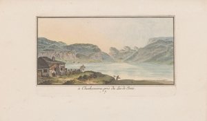 Vista de Les Charbonnières no Lac de Joux
à Charbonieres, près du Lac de Joux (título sobre o objecto)
Landscapes in Switzerland (título da série)
Sammlung einiger Aussichten in der Schweiz (título da série)