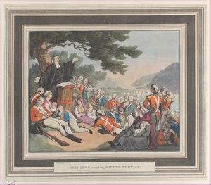Soldados Atendendo ao Serviço Divino, 1º de agosto de 1798.