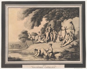 Soldados Cozinhando, 1º de abril de 1798.
