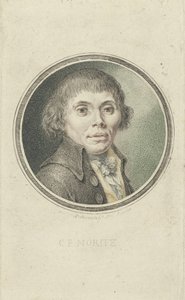 Retrato de Karl Philipp Moritz 1756-1793, 1795. de Heinrich Sintzenich