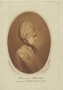 Sophie de La Roche, née Gutermann von Gutershofen 1730-1807, 1782. de Heinrich Sintzenich