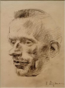Retrato Wilhelm Werner, por volta de 1926