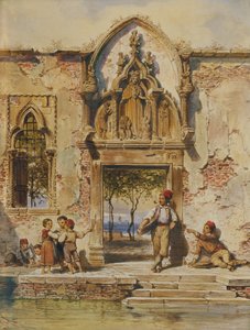 Cena do género em Veneza de Heinrich Stohl