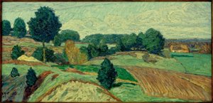 Paisagem Worpswede de Heinrich Vogeler