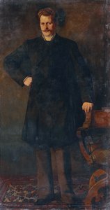 Retrato do cantor de ópera Theodor Reichmann 1849-1903, 1879.
