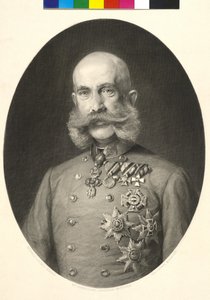 Imperador da Áustria Franz Joseph I de Heinrich von Angeli