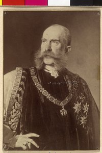 Imperador da Áustria Franz Joseph I de Heinrich von Angeli