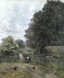 Um Quintal de Helen Allingham