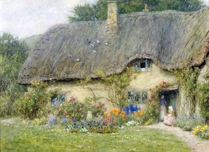 Em Wroughton, Wiltshire (aguarela sobre papel)
