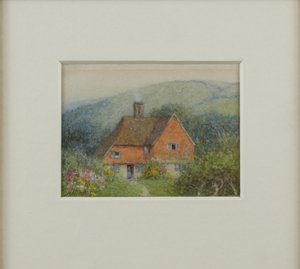 Casa de tijolo de Helen Allingham