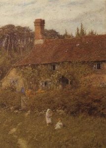 Casa de campo em Witley de Helen Allingham