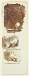 Pombas (wc no papel) de Helen Allingham