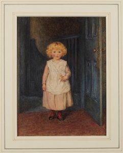 Henry Allingham, 3 anos de idade (aguarela sobre papel) de Helen Allingham