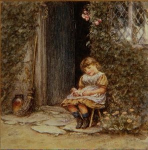 A Boneca Predilecta de Helen Allingham