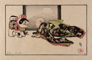O gatinho e o bebé de Helen Hyde