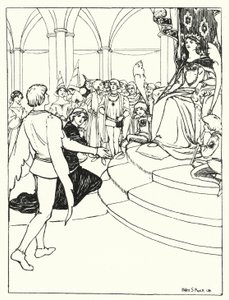 A Juventude na Corte da Rainha das Fadas (gravura)