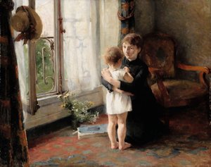 Mãe e filho, 1886.