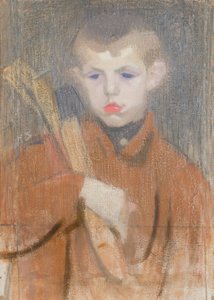 O lenhador I de Helene Schjerfbeck