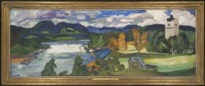Vista de Ragunda, Jämtland de Helmer Osslund