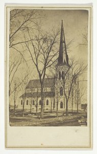 Sem título (igreja com pináculo pontiagudo) de Hendee