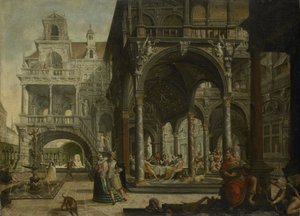 Palácio renascentista imaginário de Hendrick Aerts