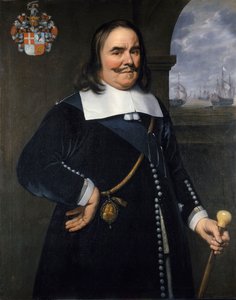 Michiel Adriaenszoon de Ruyter, Tenente-Almirante-General das Províncias Unidas (1607-1676) de Hendrick Berckman