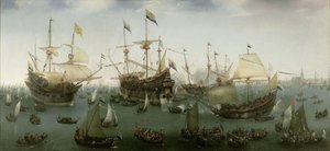 O regresso a Amesterdão da Segunda Expedição às Índias Orientais