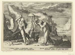 Deucalion e Pyrrha criam uma nova raça humana
Metamorfoses de Ovid (título da série)