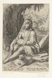 João Baptista de Hendrick Goltzius (workshop of)