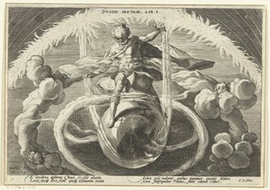 Ordem no caos
Criação dos quatro elementos
Metamorfoses de Ovid (título da série)