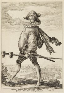 Um capitão de infantaria de Hendrick Goltzius