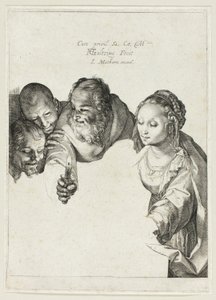 Adoração dos Pastores de Hendrick Goltzius