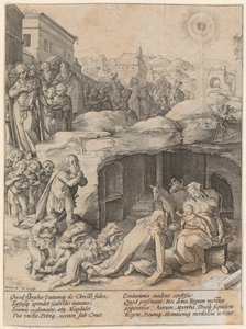 Adoração dos Reis Magos de Hendrick Goltzius