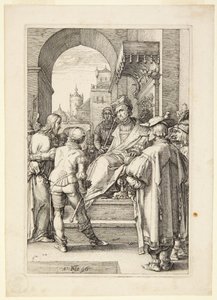 Cristo perante Pilatos de Hendrick Goltzius