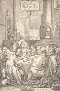 A Última Ceia de Hendrick Goltzius