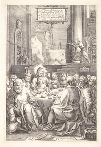 A Última Ceia de Hendrick Goltzius