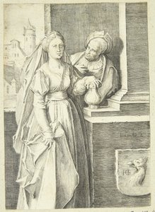 O par estranho de Hendrick Goltzius