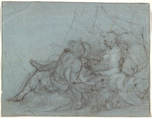 casal apaixonado de Hendrick Goltzius