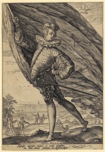 Porta-bandeira de Hendrick Goltzius