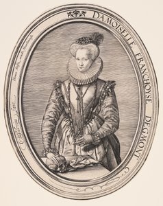 Françoise van Egmond de Hendrick Goltzius