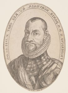 Frederico II, rei da Dinamarca e da Noruega de Hendrick Goltzius