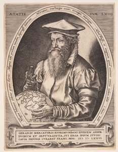 Gerardus Mercator de Hendrick Goltzius