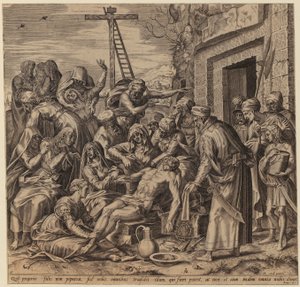 São Jerónimo de Hendrick Goltzius