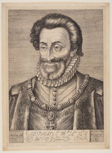 Henrique IV de França de Hendrick Goltzius