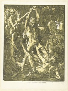 Hércules em Cacus de Hendrick Goltzius
