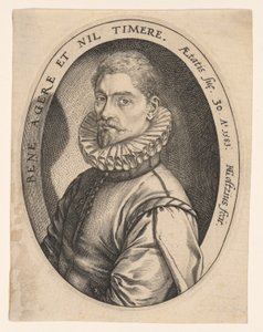 Hierónimo Scholiers de Hendrick Goltzius