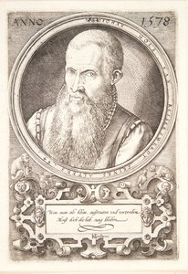 Jan Goltz II de Hendrick Goltzius