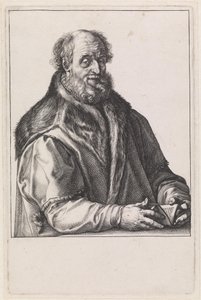 Johannes Zurenus (1517-1591) de Hendrick Goltzius