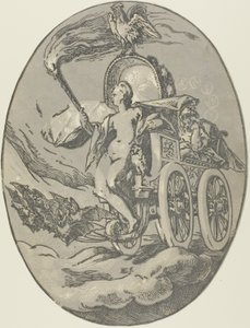 Nox, placa sete de Demogorgon e as Deidades de Hendrick Goltzius
